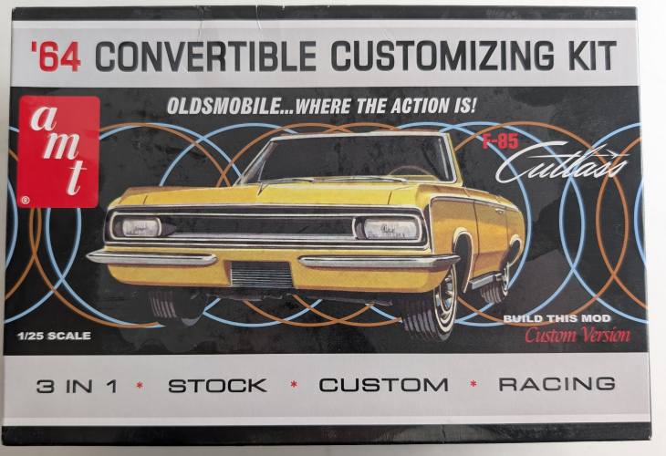 AMT 1/25 1200 64 convertible  F-85 CUTLASS