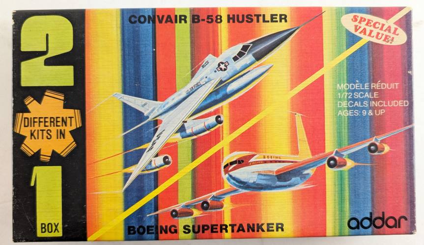 ADDAR 1/72 904 CONVAIR B-58 HUSTLER/BOEING SUPERTANKER