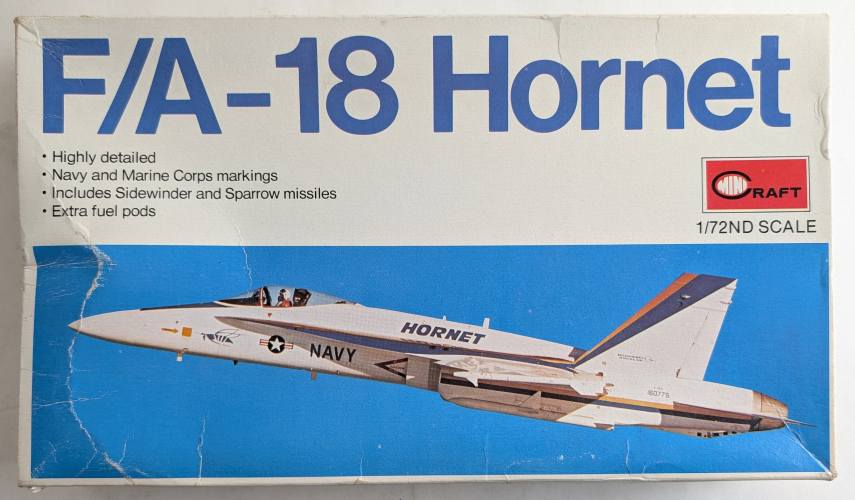 MINICRAFT 1/72 1605 F/A-18 HORNET