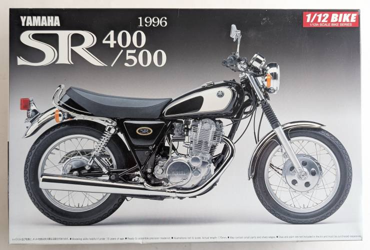 AOSHIMA 1/12 17 YAMAHA SR 400/500
