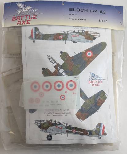 BATTLE AXE 1/48 BLOCH 174 A3