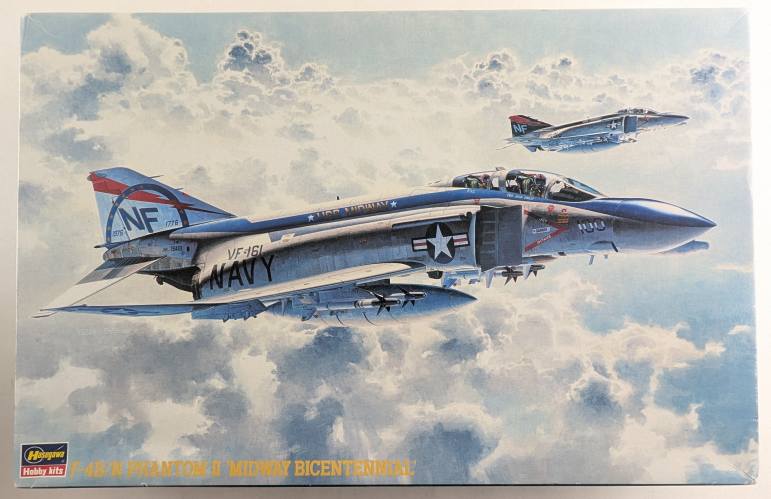 HASEGAWA 1/48 PT10 F-4B/N PHANTOM II MIDWAY BICENTENNIAL