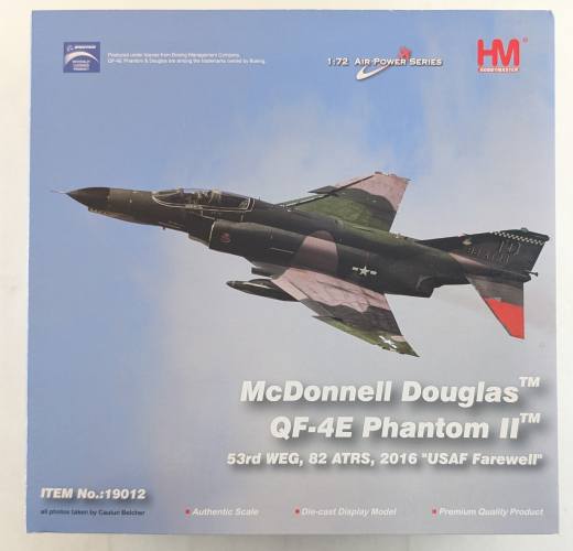 HOBBYMASTER 1/72 19012 MCDONNELL DOUGLAS QF-4E PHANTOM II