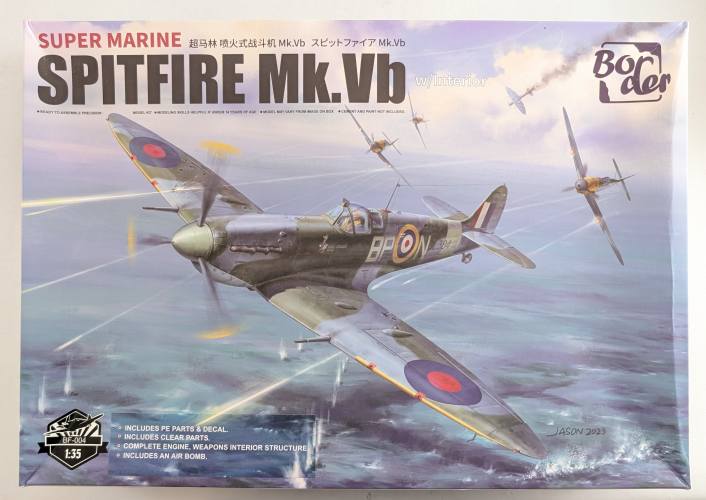BORDER MODELS 1/35 BF-004 SUPERMARINE SPITFIRE MK.VB
