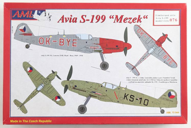 AML 1/72 72044 AVIA S-199 MEZEK 