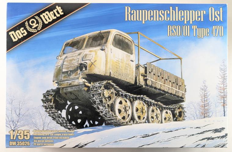 DAS WERK 1/35 35026 RAUPENSCHLEPPER OST GERMAN LIGHT TRACTOR