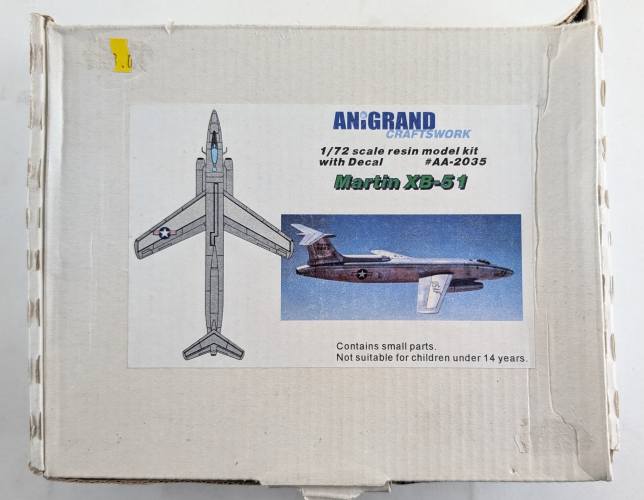 ANIGRAND 1/72 2035 MARTIN XB-51 