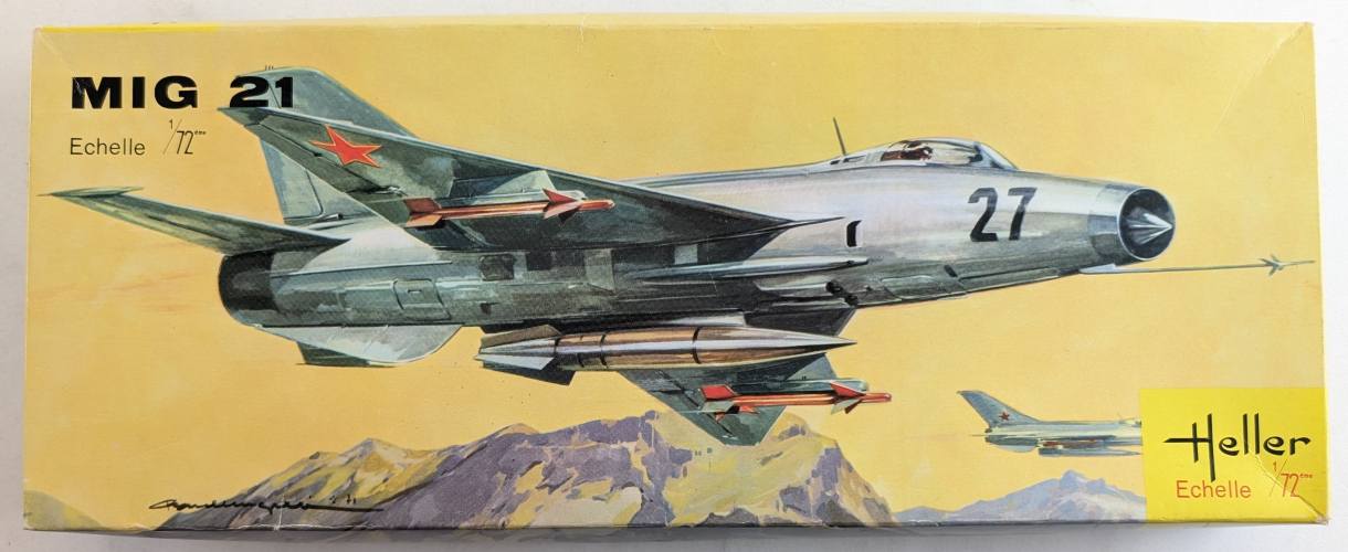 HELLER 1/72 L252 MIG 21
