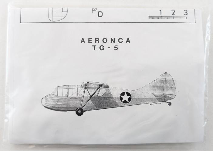 CZECH MASTER RESIN 1/72 NO.64 AERONCA TG-5