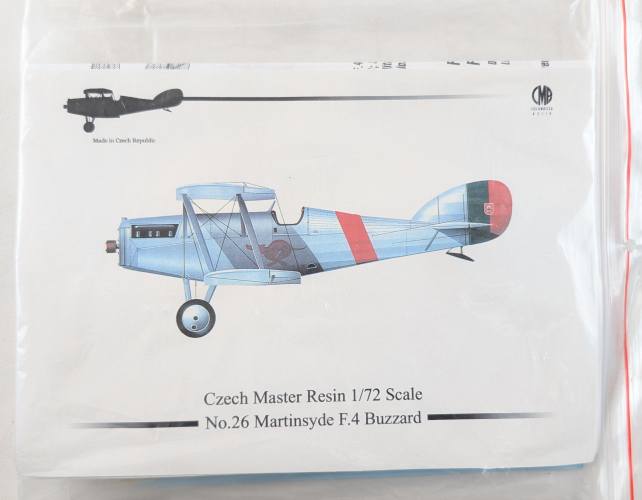 CZECH MASTER RESIN 1/72 NO.26 MARTINSYDE F.4 BUZZARD