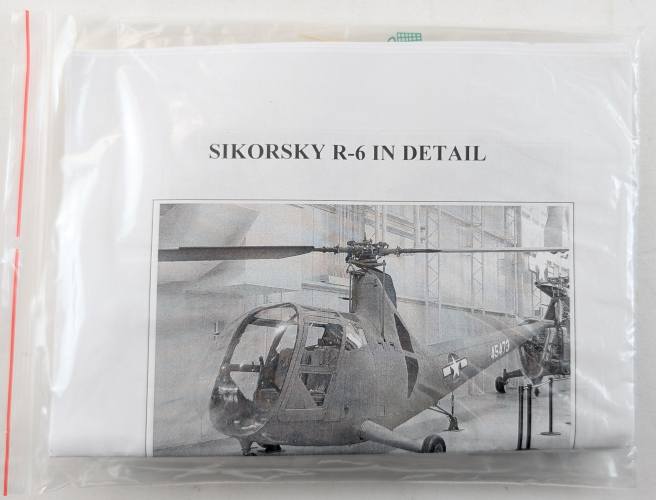CZECH MASTER RESIN  SIKORSKY R-6 IN DETAIL