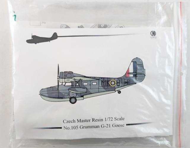 CZECH MASTER RESIN 1/72 NO.105 GRUMMAN G-21 GOOSE