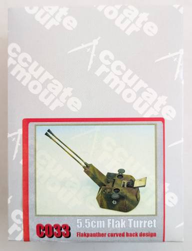 ACCURATE ARMOUR 1/35 C033 5.5CM FLAK TURRET