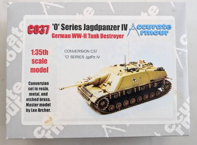 ACCURATE ARMOUR 1/35 C037 JAGDPANTHER IV conversion set