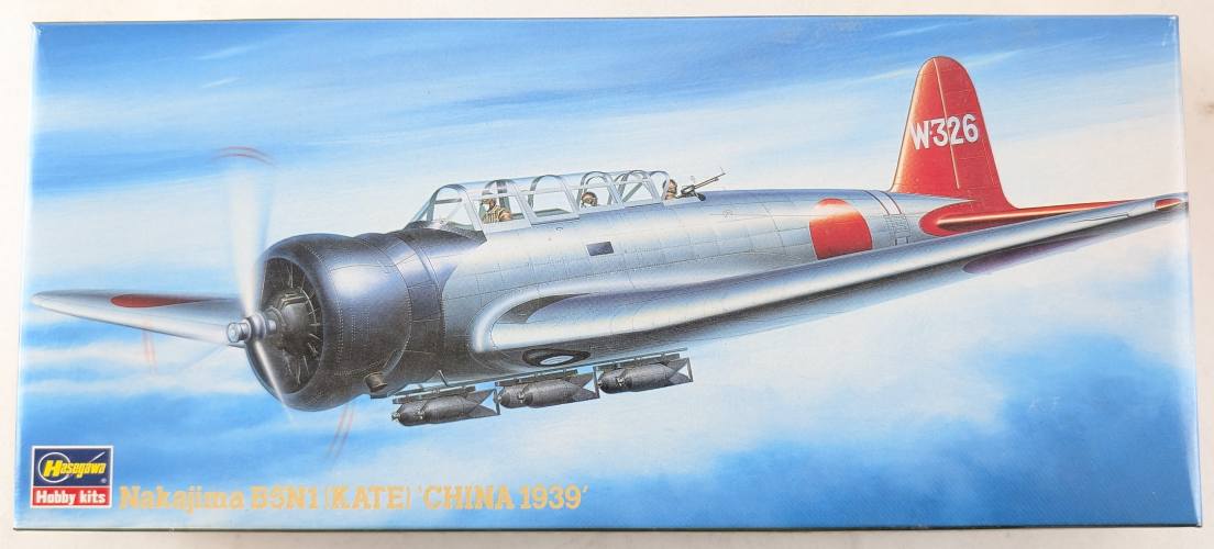 HASEGAWA 1/72 NP12 NAKAJIMA B5N1 KATE CHINA 1939 