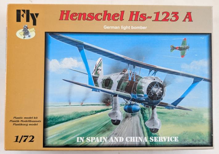 FLY 1/72 72009 HENSCHEL HS-123 A