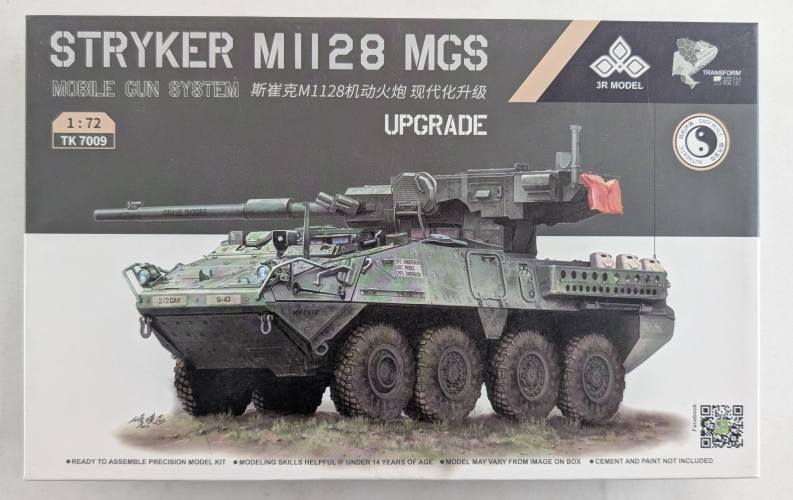 3R MODEL 1/72 7009 STRYKER M1128 MGS UPGRADE