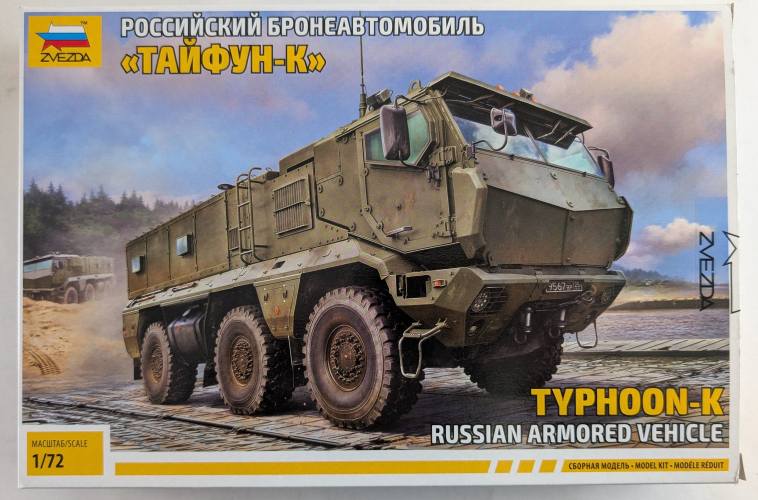 ZVEZDA MODELS 1/72 5075 TYPHOON K