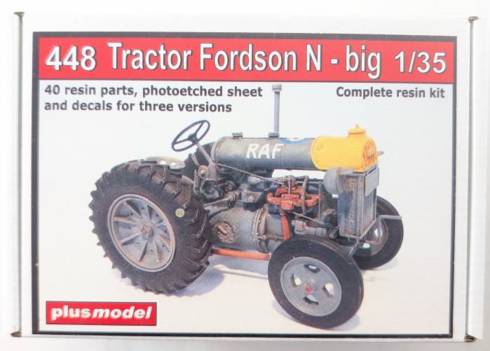 PLUS MODEL 1/35 448 TRACTOR FORDSON N BIG 