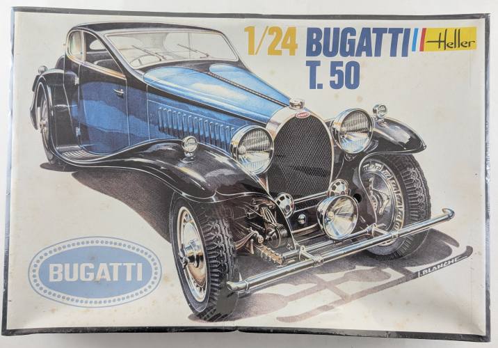 HELLER 1/24 706 BUGATTI T.50 
