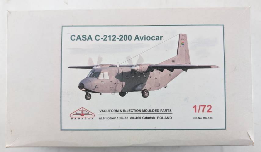 BROPLAN 1/72 MS-124 CASA C-212-200 AVIOCAR