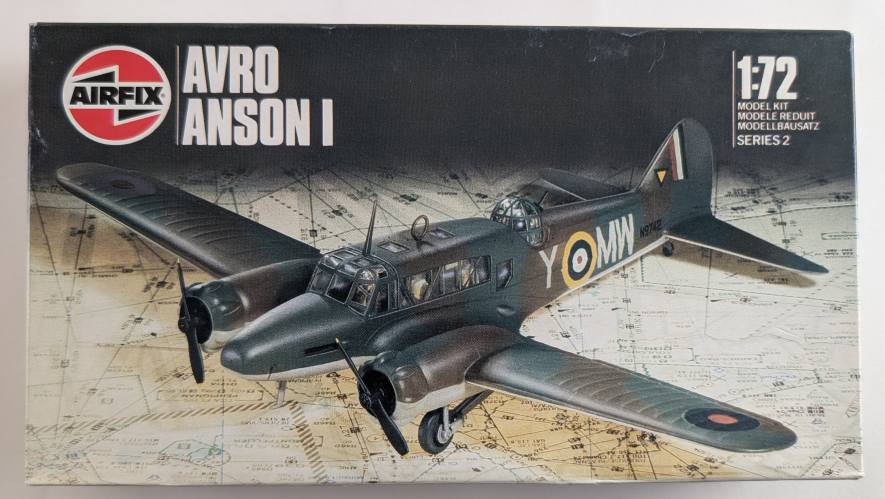 AIRFIX 1/72 02009  1987  AVRO ANSON I