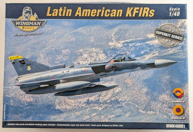 WINGMAN MODELS 1/48 48001 LATINO KFIRS C2/C7/C10/C12