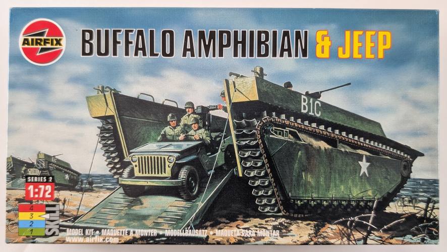 AIRFIX 1/72 02302  1998  BUFFALO AMPHIBIAN   JEEP