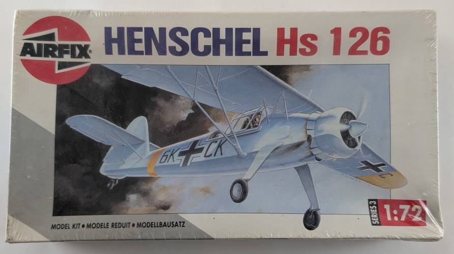AIRFIX 1/72 03028  1993  HENSCHEL HS 126