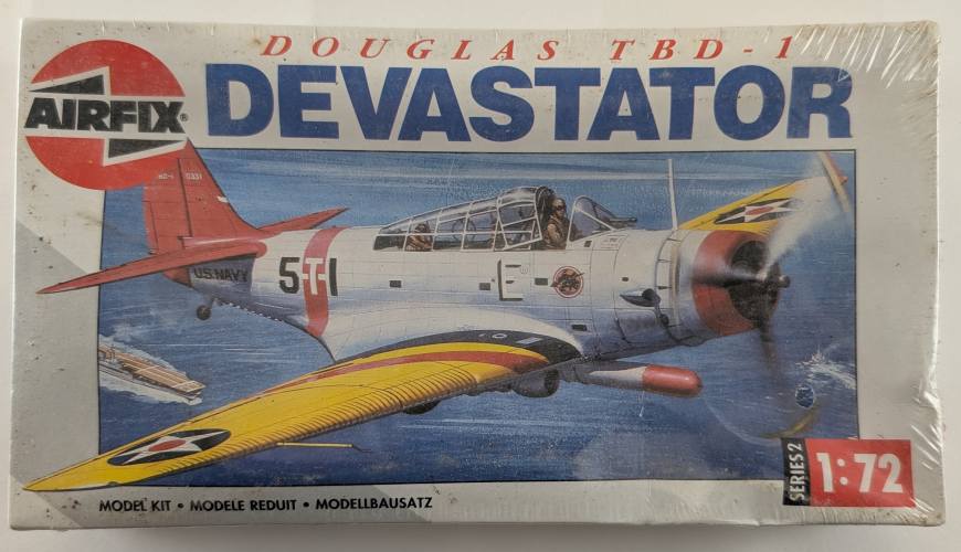 AIRFIX 1/72 02034  1990  DOUGLAS TBD-1 DEVASTOR 