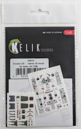 KELIK 1/48 48131 TORNADO IDS INTERIOR 3D DECALS