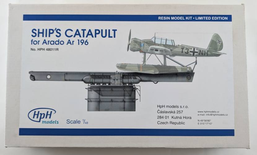 HPH MODELS 1/48 48011R SHIPS CATAPULT FOR ARADO AR 196 