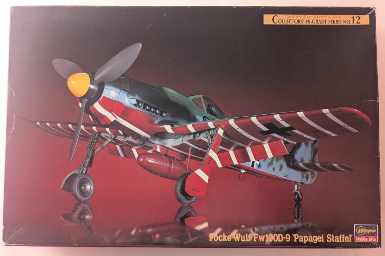 HASEGAWA 1/32 CH12 FW190D-9 PAPAGEI STAFFEL