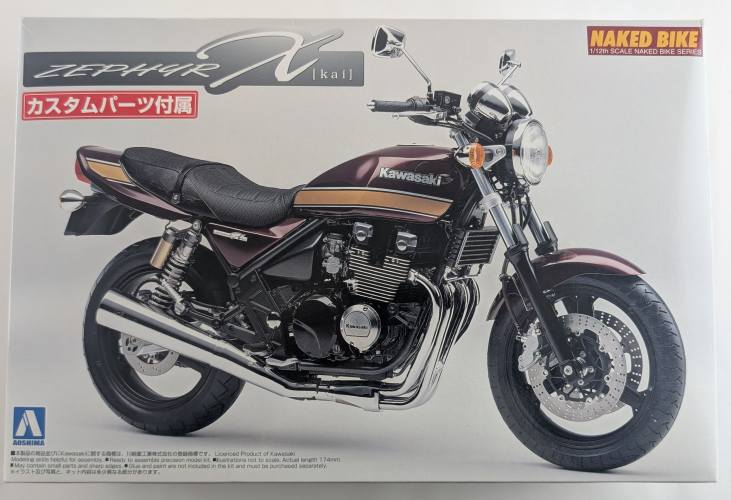 AOSHIMA 1/12 004029 KAWASAKI 2004 ZEPHYR KAI