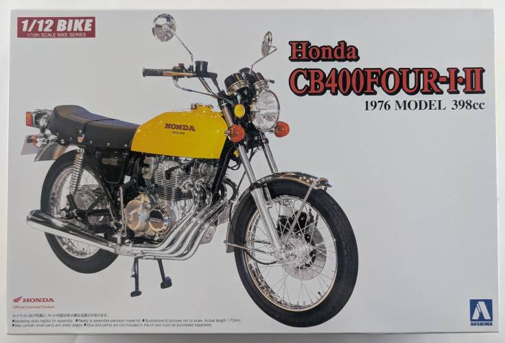 AOSHIMA 1/12 052242 HONDA CB400 FOUR-I-II 1976 