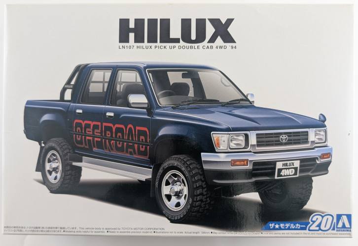 AOSHIMA 1/24 052280 TOYOTA HILUX