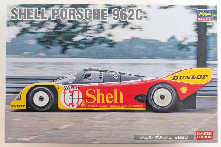 HASEGAWA 1/24 20337 SHELL PORSCHE 962C 