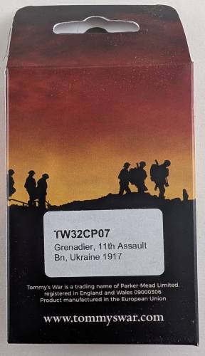 TOMMYS WAR 1/32 TW32CP07 GRENADIER WWTH ASSAULT BN UKRAINE 1917