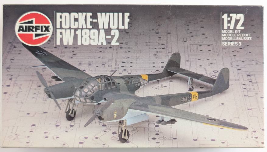 AIRFIX 1/72 03053  1986  FW189A-2 