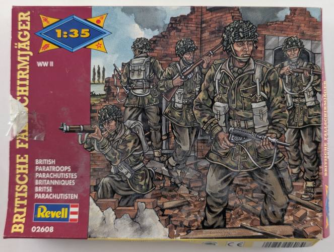 REVELL 1/35 02608 BRITISH PARATROOPS 