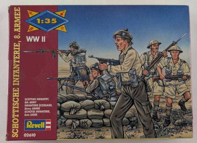 REVELL 1/35 02610 8th ARMY SCOTTISH