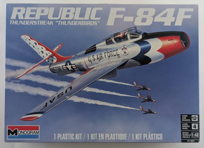 MONOGRAM 1/48 5996 REPUBLIC F-84F THUNDERSTREAK