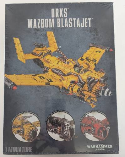 GAMES WORKSHOP  WARHAMMER 40000 ORKS WAZBOM BLASTAJET