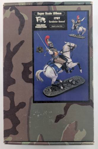 VERLINDEN PRODUCTIONS 120MM 1797 CARABINIER GENERAL 