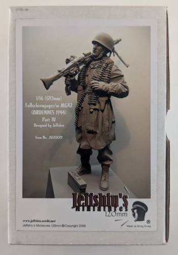 JEFFSHIU 1/16 120019 FALLSCHIRMJAGER /W MG42 ARDENNES 1944