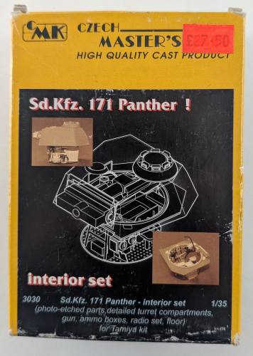 CMK 1/35 3030 SD.KFZ.171 PANTHER INTERIOR SET