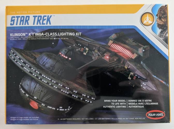 POLAR LIGHTS 1/350 MKA031M STAR TREK KLINGON KTINGA CLASS LIGHTING KIT
