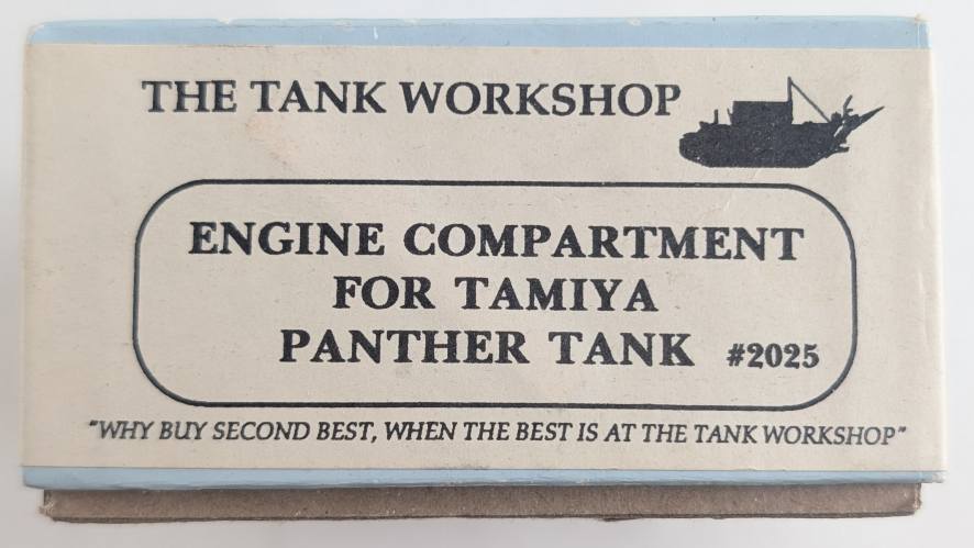 TANK WORKSHOP  2025 ENGINE COMPARTMENT FOR TAMIYA PANTHER TANK