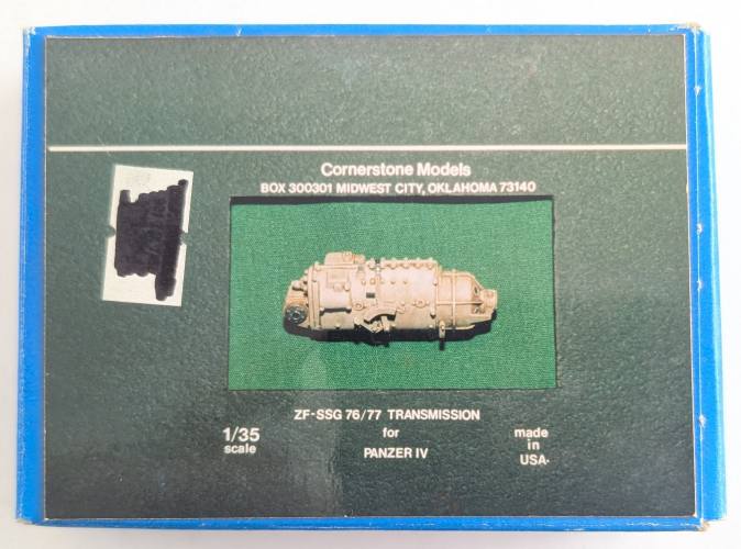 CORNERSTONE MODELS 1/35 ZF-SSG 76/77 TRANSMISSION FOR PANZER IV