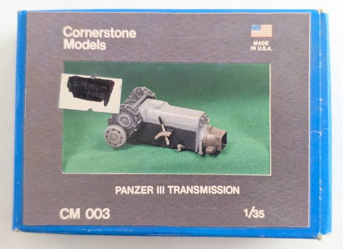 CORNERSTONE MODELS 1/35 CM003 PANZER III TRANSMISSIONS